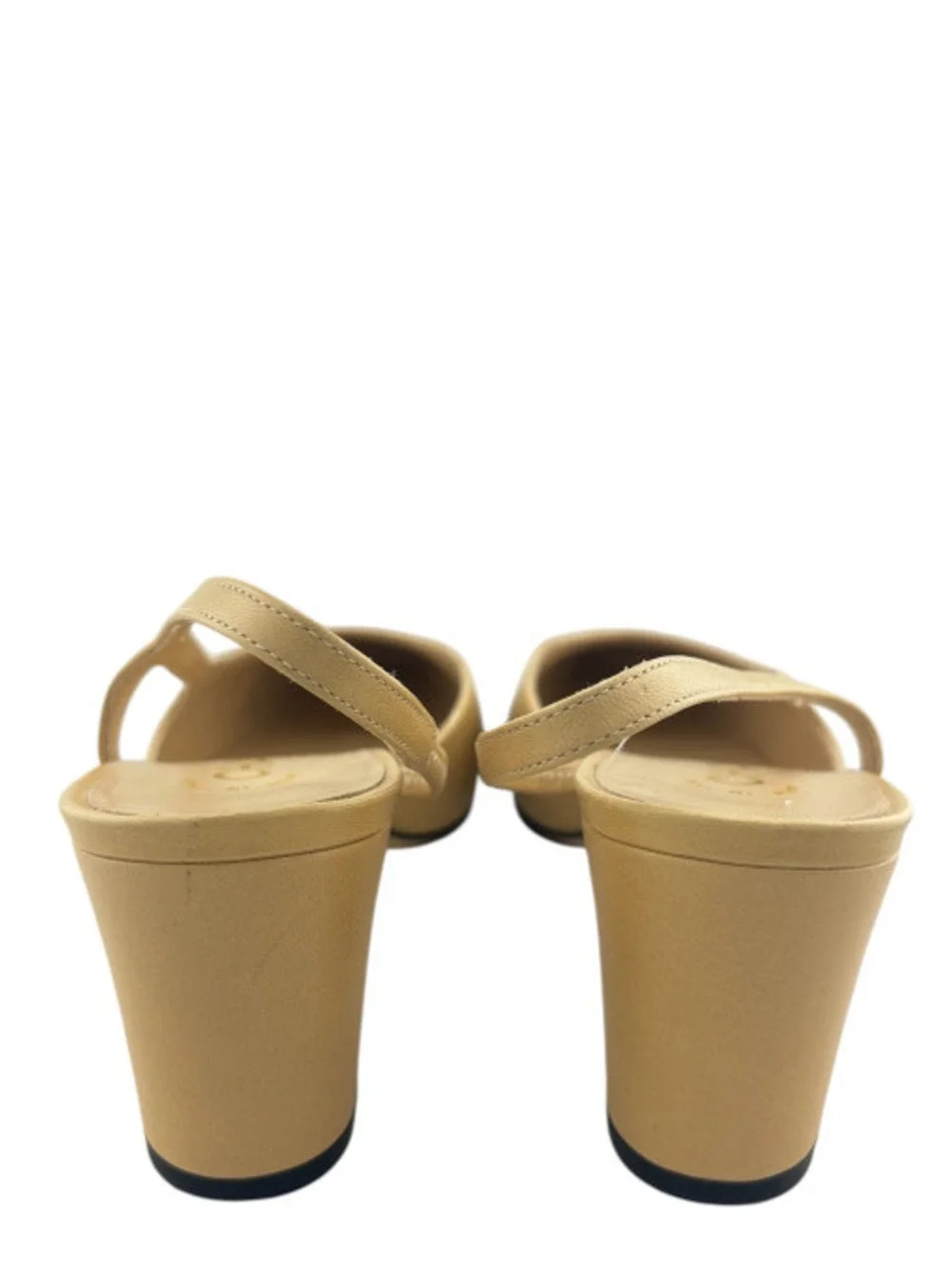 Chanel Two-Tone Slingback Pumps 38.5
